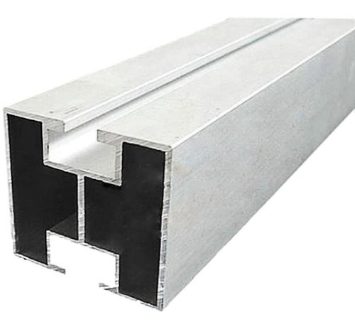 Perfil De Aluminio 1 Metro, Mxhso-001, 40x40mm, 1m, Perfil H