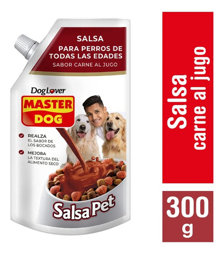 Salsa Para Perros Master Dog Salsa Pet Carne Al Jugo 300 G