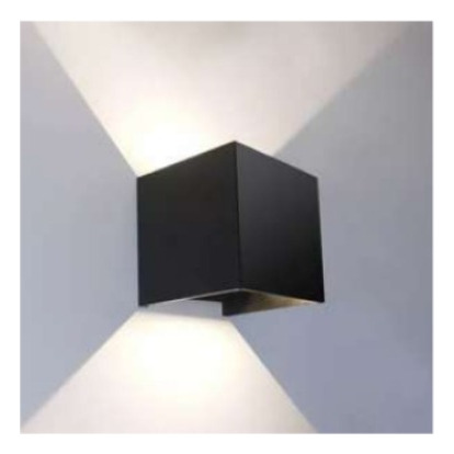 Aplique Led Cubo 4w 3500k