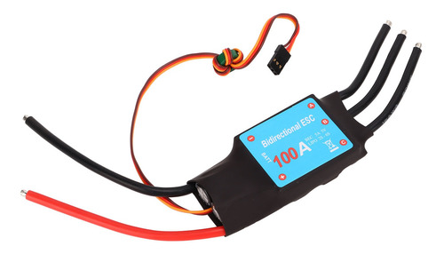 Controlador Eletrônico De Velocidade Rc Boat 100a Esc 100a S