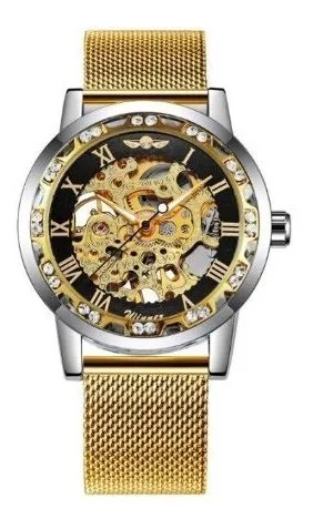 Relojes Hombre Winner 454x Lujo Automatico Caja