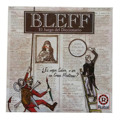 Juego De Mesa Bleff El Juego Del Diccionario Ruibal