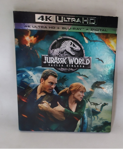 Blu Ray 4k Ultra Hd Jurassic World Fallen Kingdom 