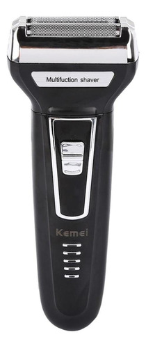 Afeitadora Y Cortadora De Pelo Kemei Km-6558 Negra 100v/240v