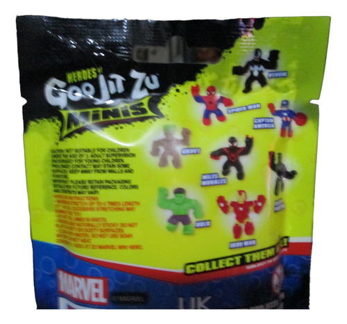 Figura Mini Goo Jit Zu Marvel Iron Man