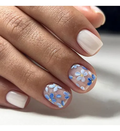 comprar Unas Postizas Cortas A Presion Cuadradas Kit De Unas De Gel