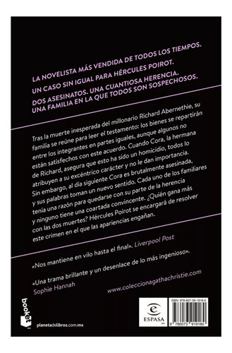 Después Del Funeral - Agatha C, Booket (libro Original)