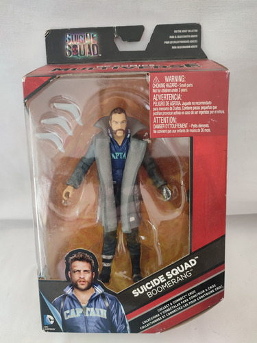 Boomerang Escuadron Suicida Dc Multiverse Baf Croc Mattel