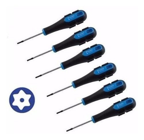 Torx Proskit Tamper  T5 T6 T7 T8 T9 Agujero X5 Piezas