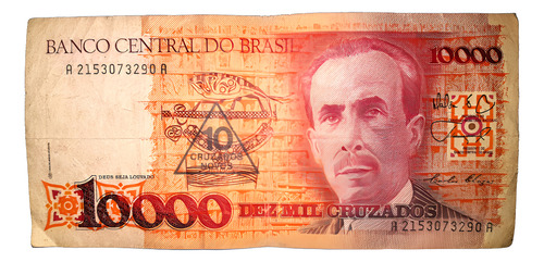 Brasil 6 Billetes Distintos Valores De Cruzados. Descripción (Usado)