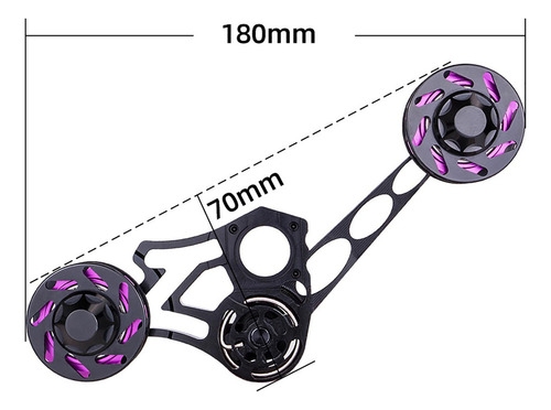 [ Tensor De Cadena De Bicicleta Estabilizador De Cadena De