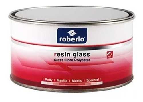 Roberlo Resinglass Masilla Fibra 2k - 1,5 Kg