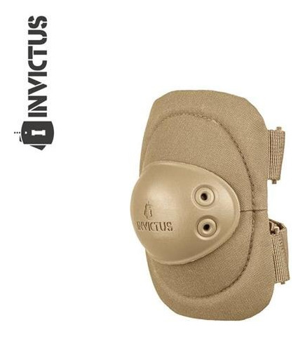 Cotoveleira Tática Invictus Protec Preta Verde Tan Airsoft