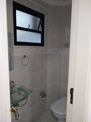 Imagem 16 de 28 de Apartamento Com 3 Dormitórios À Venda, 137 M² Por R$ 650.000,00 - Canto Do Forte - Praia Grande/sp - Ap3065