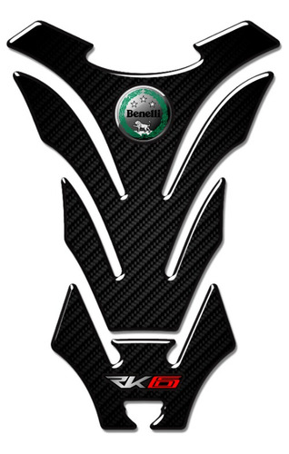 Protector De Tanque Benelli Rk6 Fibra Carbono M2 Designpro