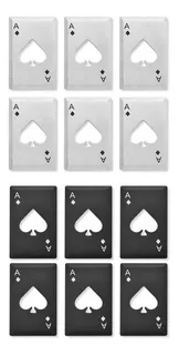 Abridor De Tarjetas De Crédito Metal Ace Of Spades Portátil