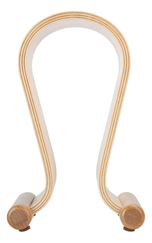 Soporte Para Auriculares En Forma De U, Color Abedul, Madera