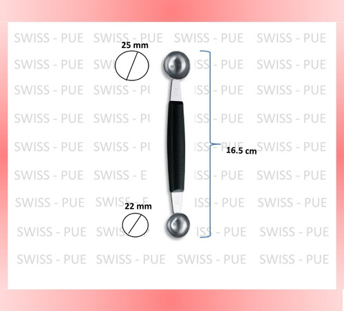 Imagen 2 de 5 de Parisina Doble 22+25 Mm. Ø Mango Nylon Victorinox. (7.6163)