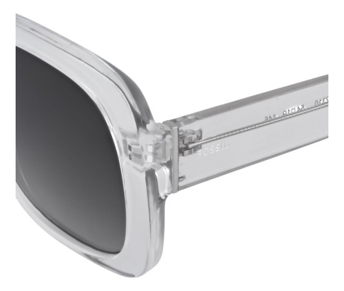 Lentes De Sol Fossil X82747 Blanco Hombre