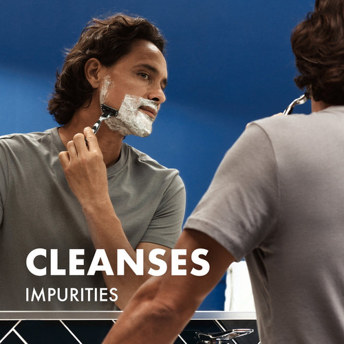Gel Gillette Series Shave Gel Limpiador Carbon Afeita Suave