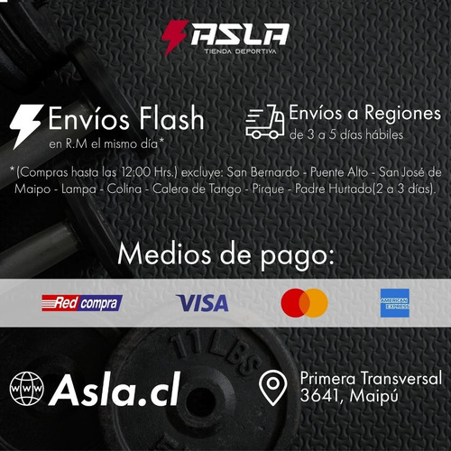 Pesa Disco Para Barra Mancuernas O Barra 5 Kg Pvc
