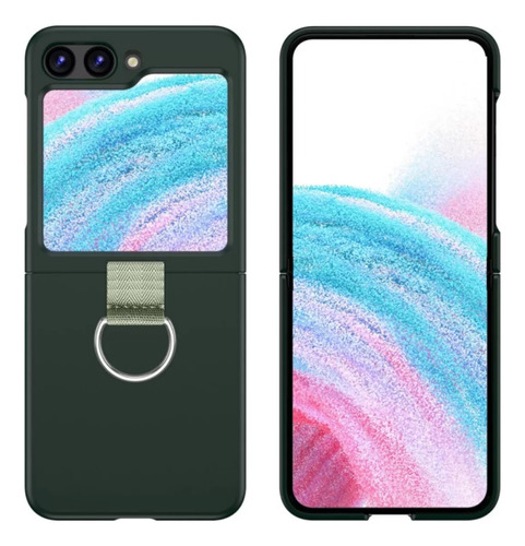 Funda Carcasa Con Anillo Para Samsung Z Flip 5 Palermo