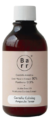 [barr] Tónico Centella Calming Ampoule Cosmética Coreana 