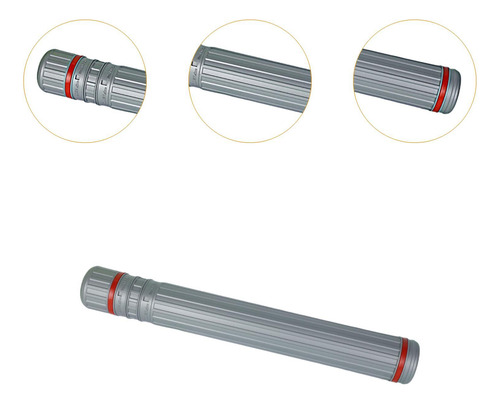 Tubo Para Carteles Extensible Con Correa Para El Hombro, S