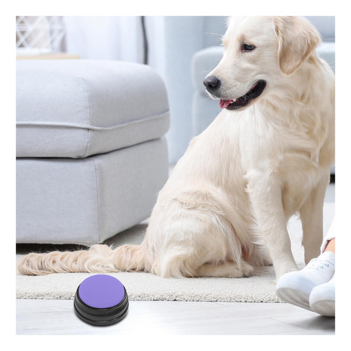 Juguete Interactivo Para Perros Con Botón De Sonido