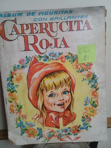 Album De Figuritas  Caperucita Roja  Año 1964  Incompleto