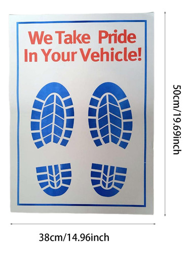 Alfombrillas Desechables Para Coche Alfombrillas 100 Piezas