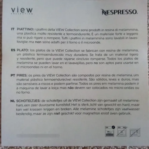 Set 2 Tazas Lungo Nespresso (Usado)