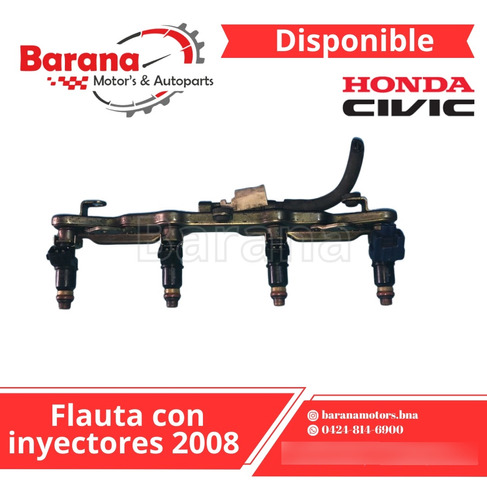 Flauta Con Inyectores 2008