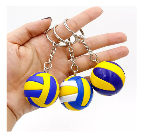 . Llaveros De Voleibol Personalizados Creativos Portátiles