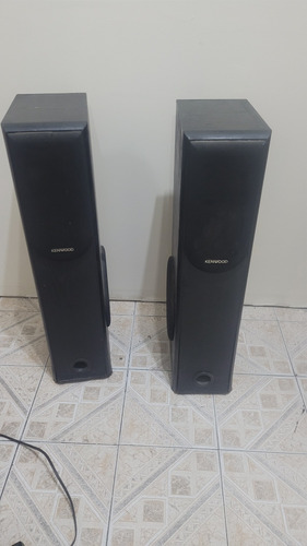 Parlantes  Kenwood Torre Columna Negro