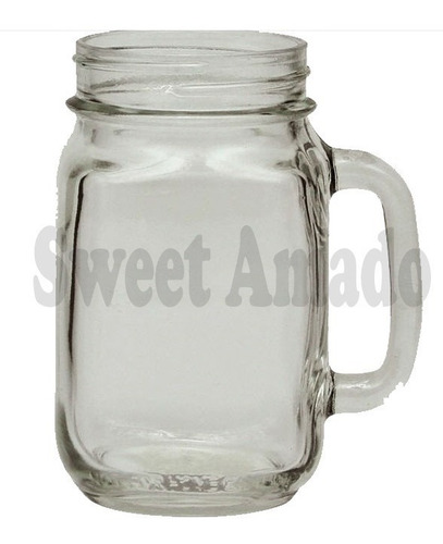 1 Pote Copo Jarra Caneca Ball Mason Jar By Sweet Amado
