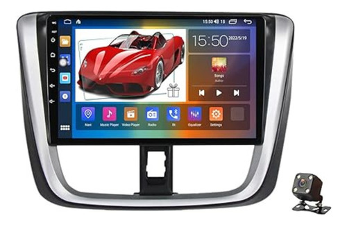 Pantalla Toyota Vios Carplay 17-18 Estereo 2+32 Android 14