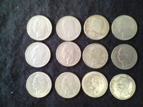 Monedas De Colección De 1 Bolívar Año 1967
