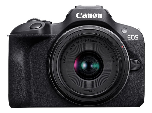 Camara Canon Eos R100 Mirrorless 24.1 Mp Con Lente 18-45mm 