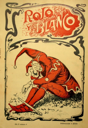 Revista Rojo Blanco 1901 El Carnaval Tablados Corso Carros 