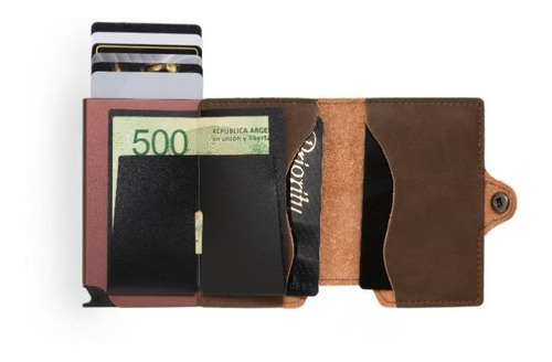 Imagen 4 de 5 de Billetera Walla Wallets - Vintage Pardo