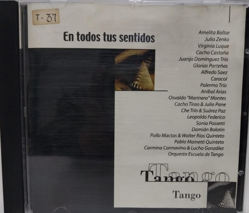 Varios Artistas  Tango Cd La Cueva Musical