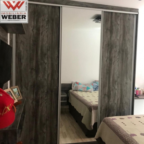 Imagem 8 de 15 de Casa 2 Dorm Á Venda Por 350.000,00 - Jardim Deolinda Guerra, Estuda Permuta - 709