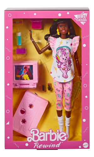Barbie Rewind 80 2023 Slumber Party Festa Pijama Negra