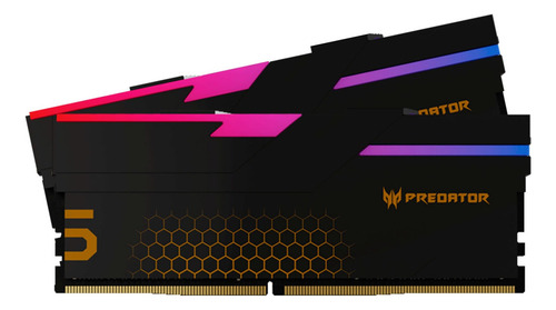 Kit Memoria Ram Predator Rgb Ddr5 Ddr5 6800mhz 32gb 2x16gb