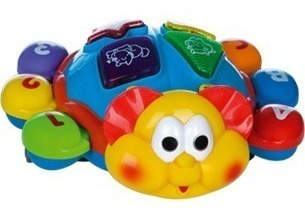 Juguetes Bebes Didáctico Musical Bichito De Luz Zippy Toys