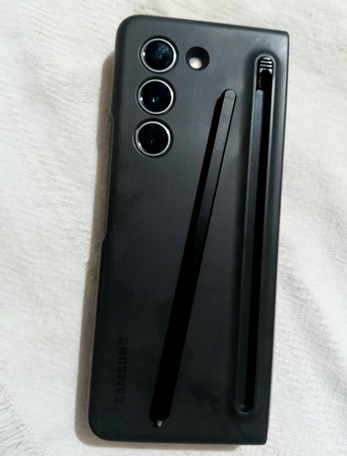 Celular Samsung Galaxy Z Fold 5 512gb Azul Cielo Y Funda Con S Pen Azul Claro (Usado)