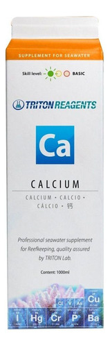 Suplemento Triton Calcium 1000ml Buffer De Càlcio
