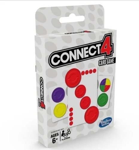 Connect 4 Hasbro Original Juego De Cartas Conectar 4