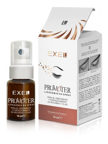 Promoter Crecimiento De Pestañas Exel Profesional 15 Ml X4